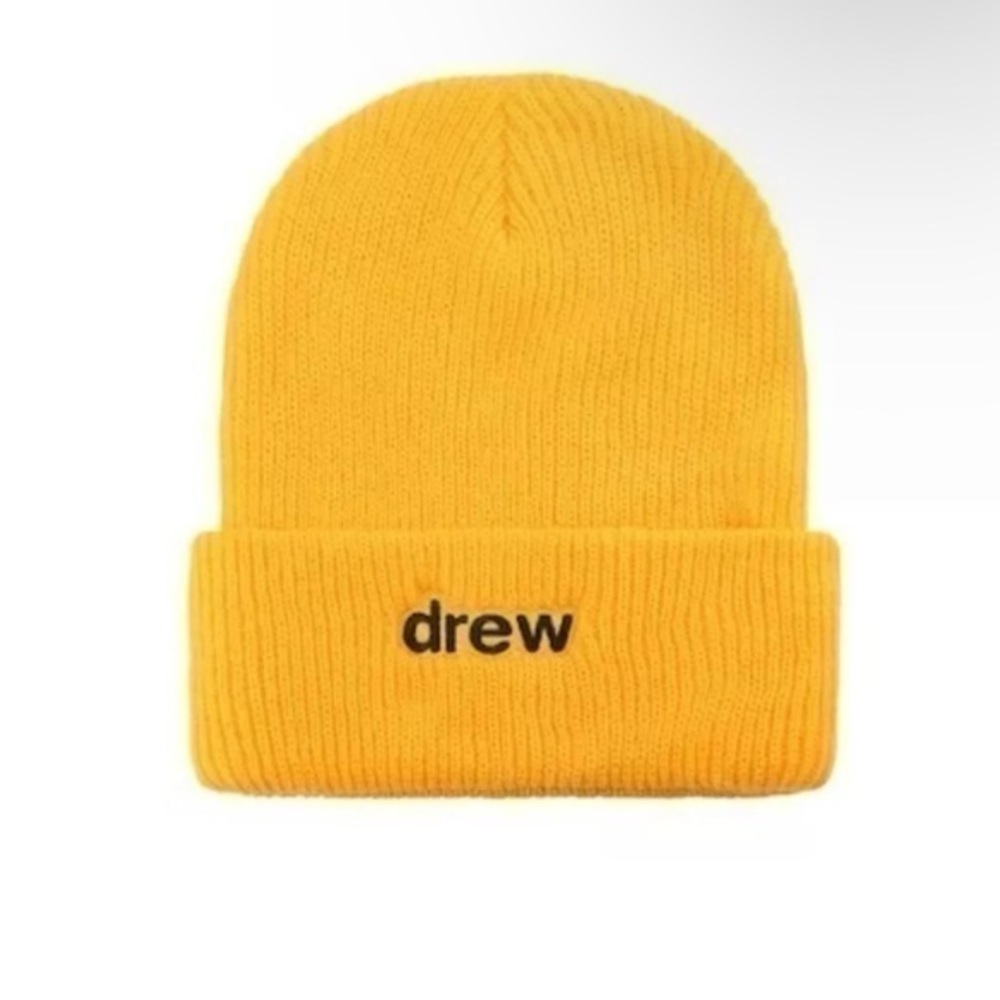 Drew House by Justin Bieber Knit Beanie Yellow OS